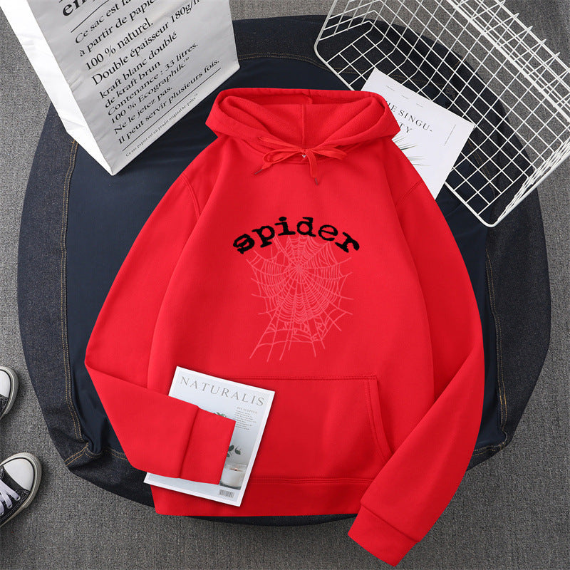 Damen Kapuzensweater Spinnenmotiv Norvielle