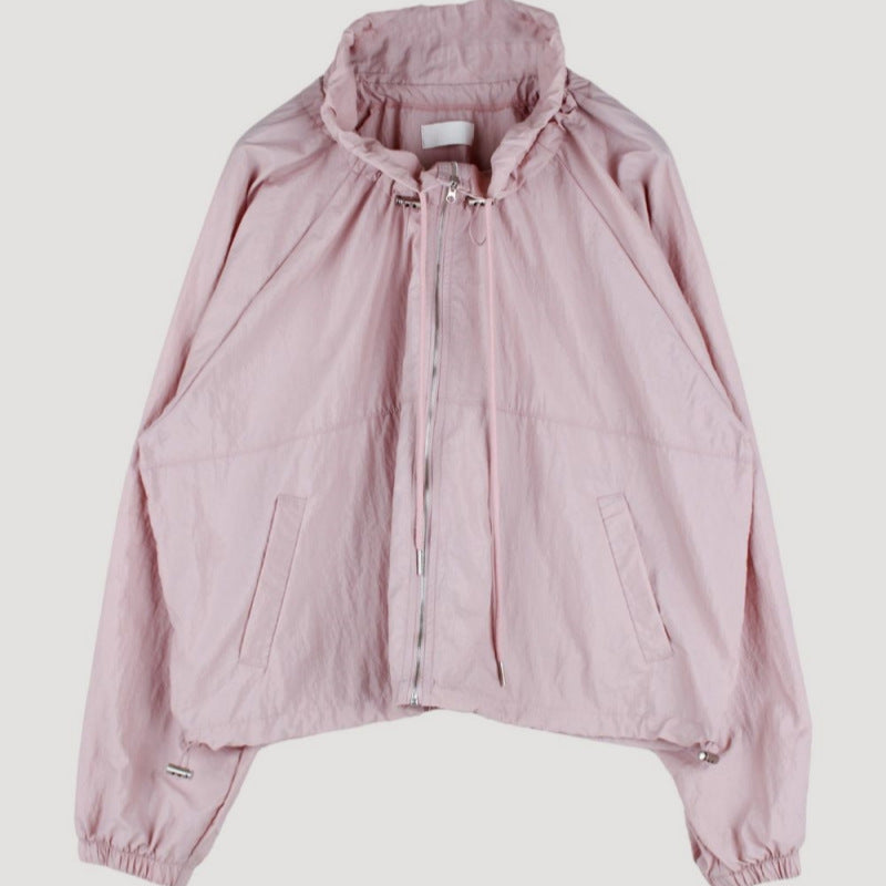 Damen Leichtjacke Verstellbarer Kordelzug Norvielle