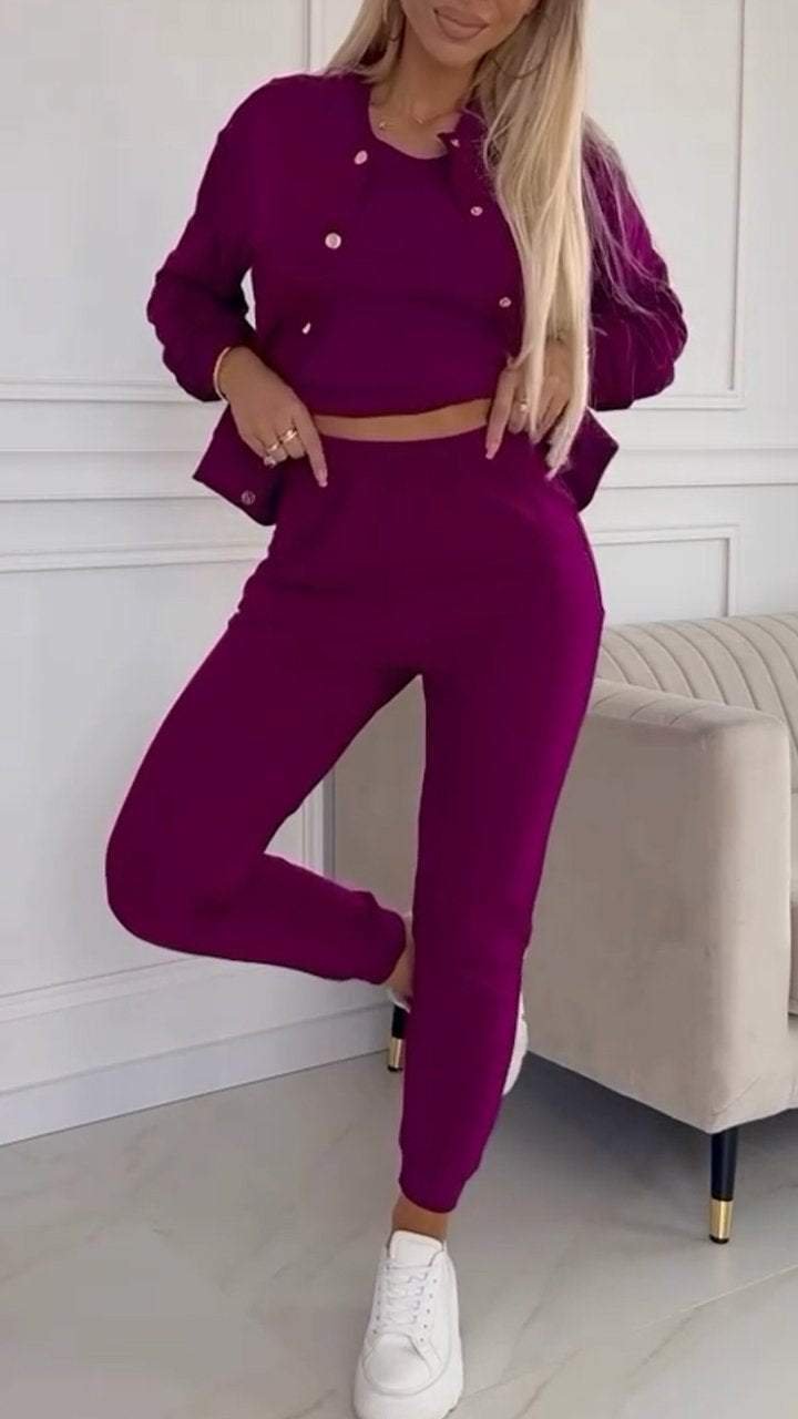 Damen Sportanzug Kurzoberteil Urbanjacke Norvielle