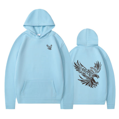 Damen Kapuzenpullover Adlerdesign Weich Norvielle