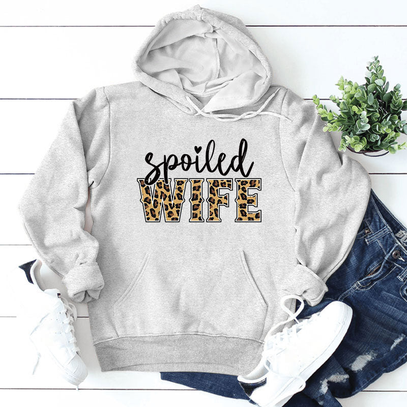 Damen Kapuzenpullover Norvielle Mit Schriftzug Elegantes Design