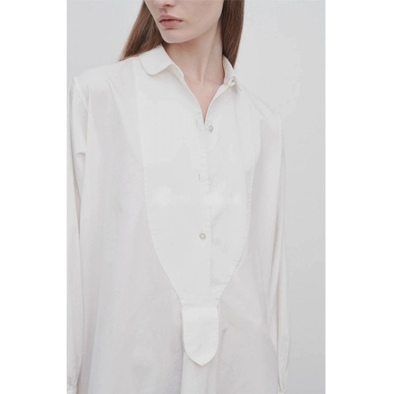 Damen Hemdkleid Elegantes Norvielle Baumwolle
