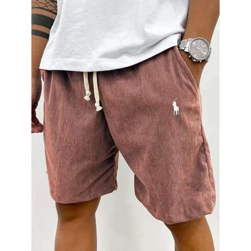 Herren Freizeithose Weiches Baumwoll-Mix Gummizug