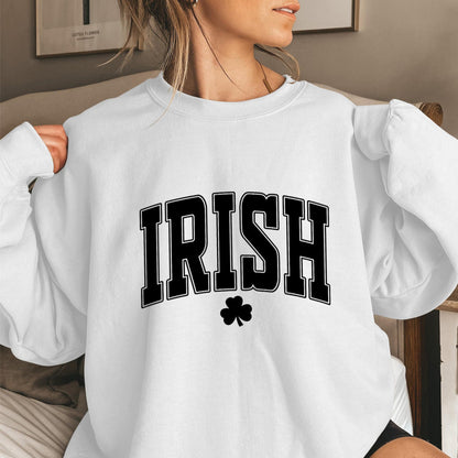 Damen Sweatshirt Irisches Design Baumwolle Norvielle