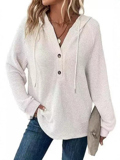 Damen Kapuzenpullover Langarm Norvielle