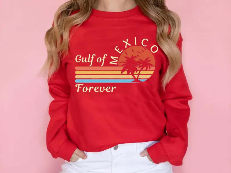 Damen Sweatshirt Tropisches Grafikdesign Baumwolle Modern