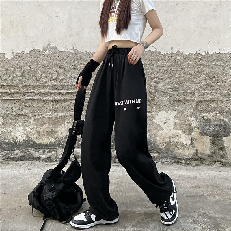 Damen Sportfreizeithose Auffälliger Druck