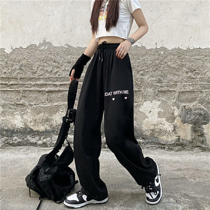 Damen Sportfreizeithose Auffälliger Druck