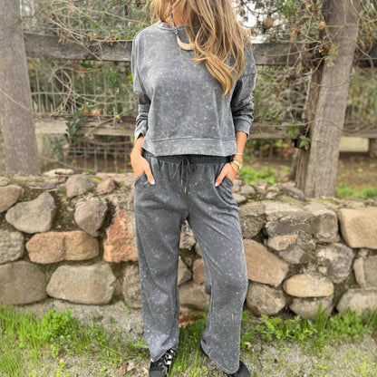 Damen Sweatshirt Jogginghosen Set Norvielle