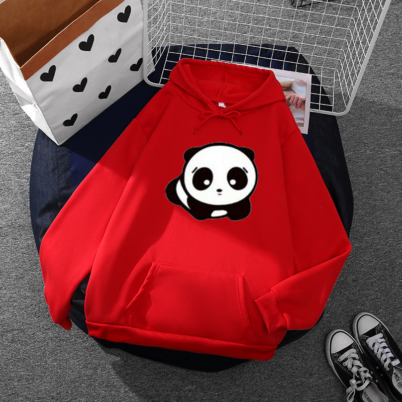Damen Kapuzenpullover Panda-Design