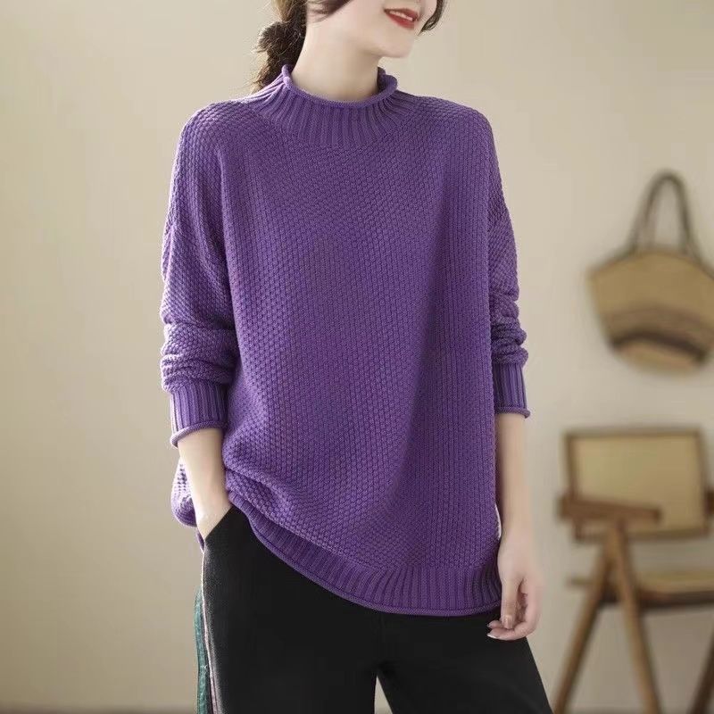 Damen Grobstrick Pullover