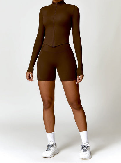 Sculptora Damen High-Waist Shorts Nahtlos