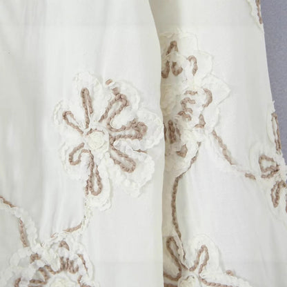 Damen Bluse Bestickt Raffungen Norvielle