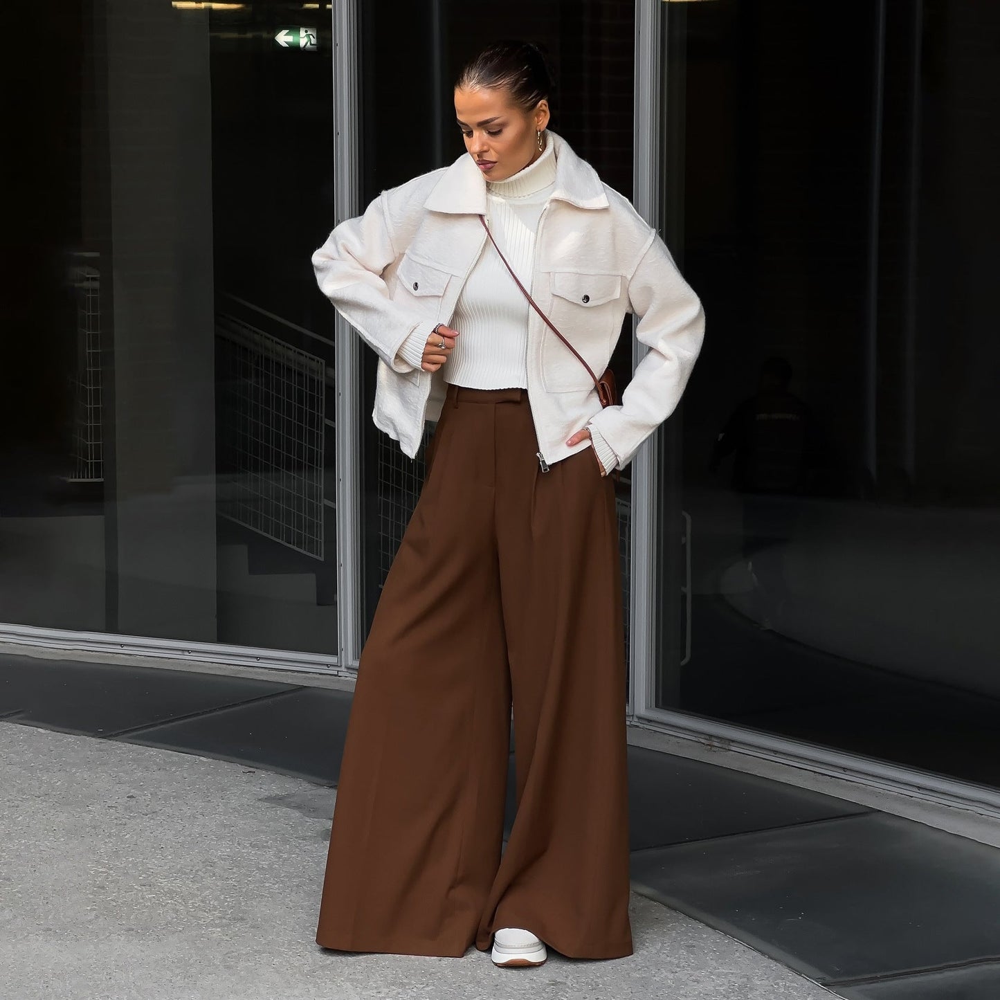 Damen Kurzjacke mit Taschen Norvielle