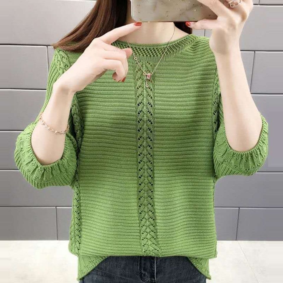 Damen Strickpullover Lässig Filigran Norvielle - Norvielle