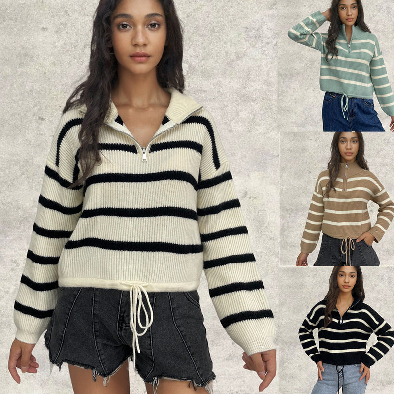 Damen Strickpullover Tailliert Norvielle - Norvielle