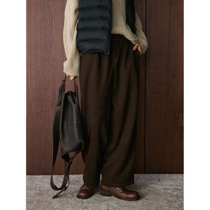 Damen Chino-Hose Hochtailliert Lässiger Schnitt Beige
