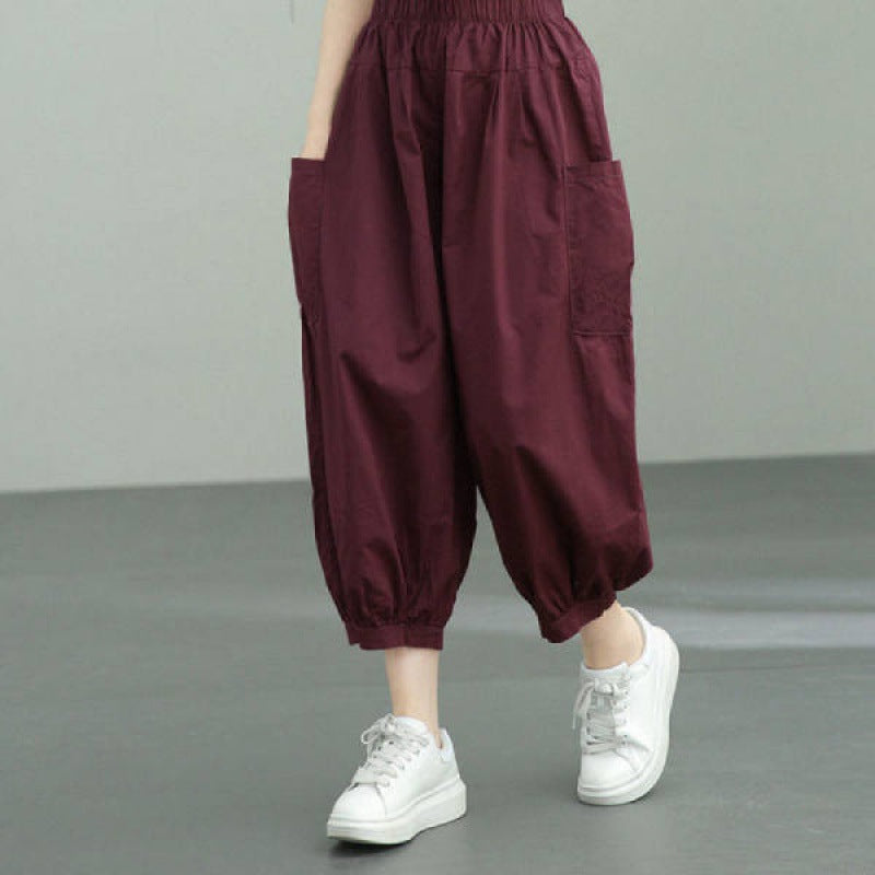 Damen Cargo-Hose Lockere Norvielle