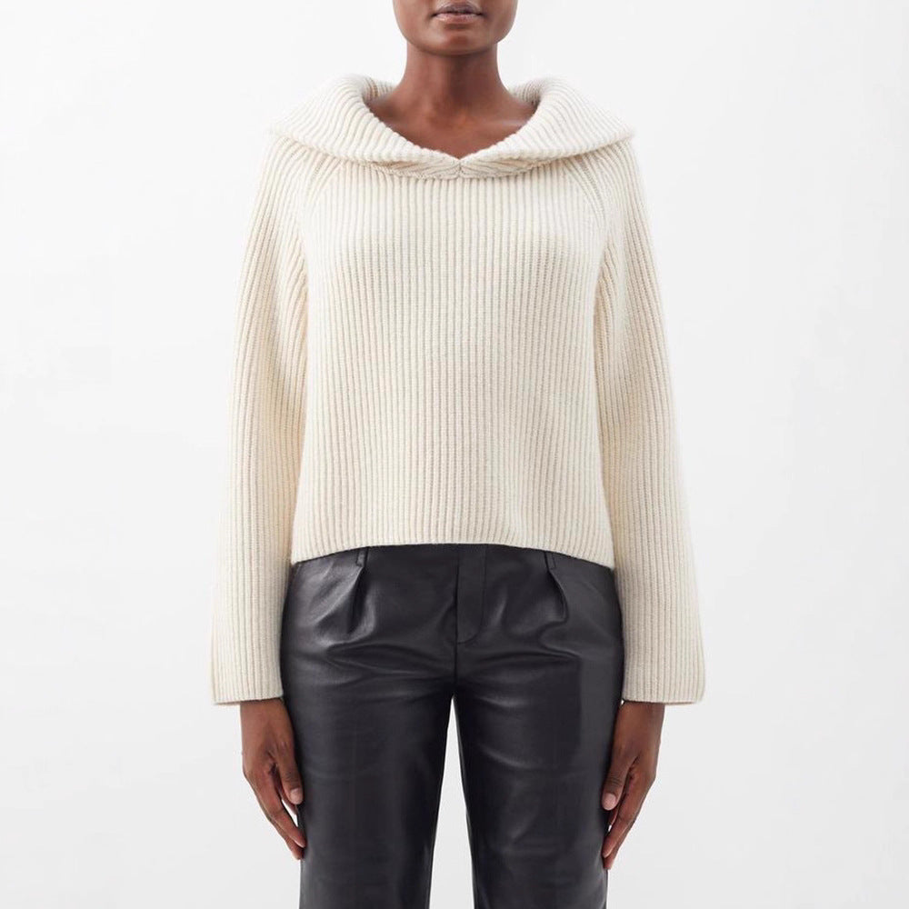 Damen Kapuzensweater Ripp-Design Norvielle