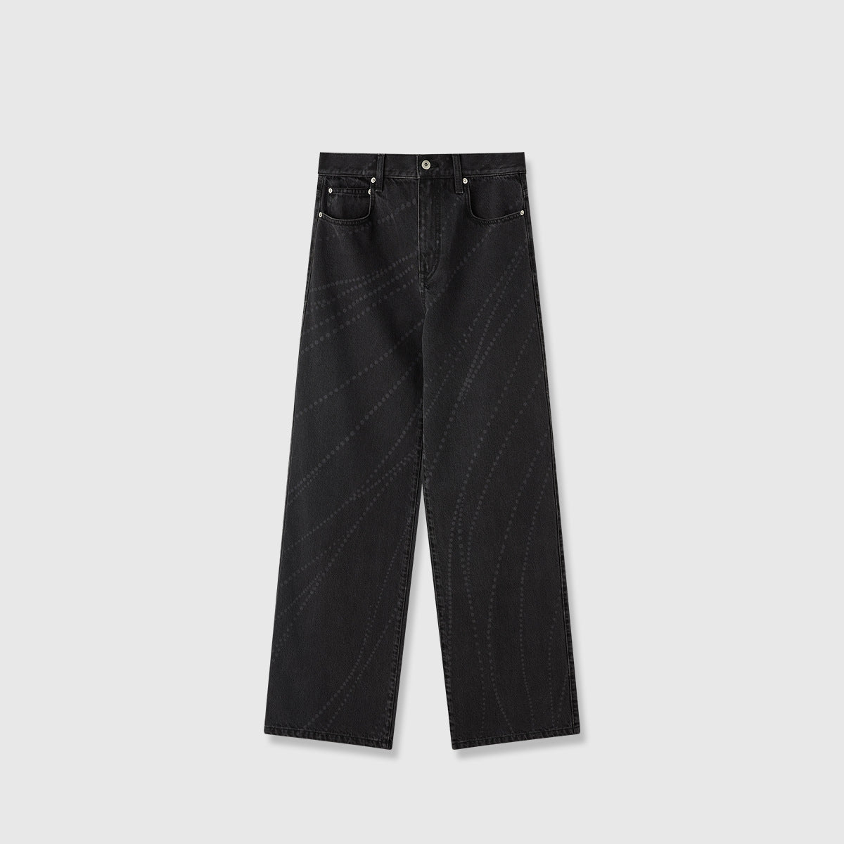 Damen Bootcut-Jeans Hochbund Elegant Norvielle