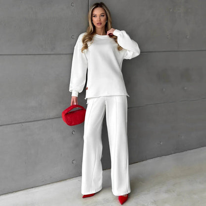 Damen Sweatanzug Weites Design Modisches Detail