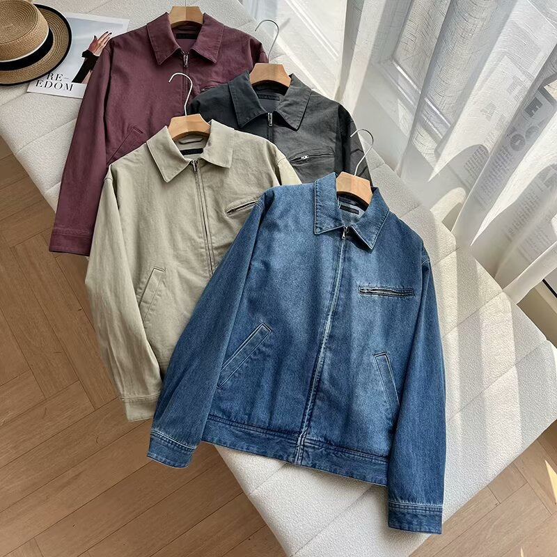 Damen Übergangsjacke mit Reißverschlusstaschen Norvielle - Norvielle