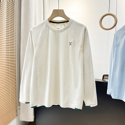Damen Langarmshirt Strukturiertes Design Norvielle