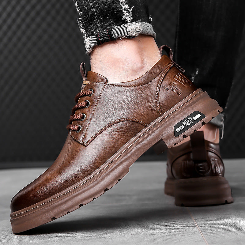 Herren Schnürschuhe Rutschfest Atmungsaktives Innenfutter