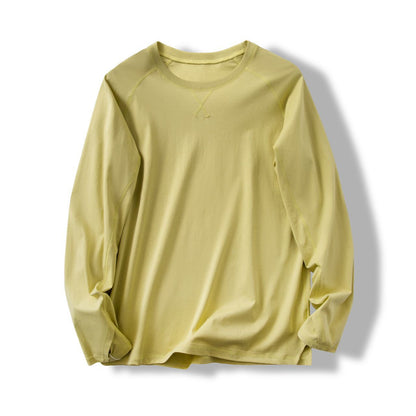 Damen Langarmshirt Atmungsaktives Material Ergonomischer Schnitt