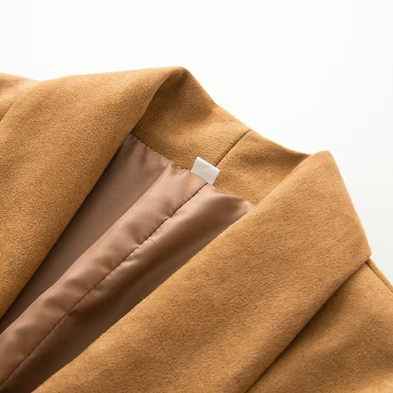 Damen Blazerjacke Strukturiert Norvielle