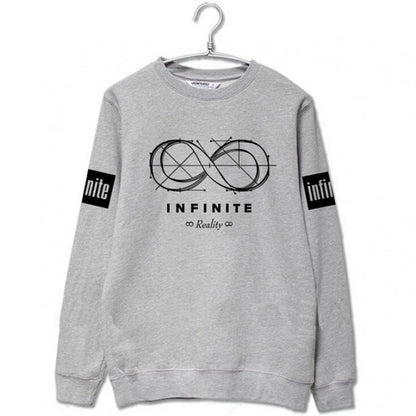 Damen Sweatshirt Endlosschleifen-Design Komfortpassform Norvielle