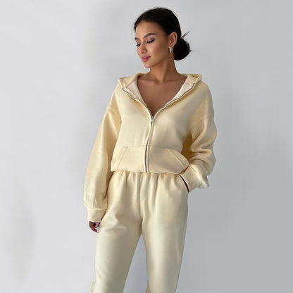 Damen Fleece-Jumpsuit Reißverschluss Bequem Norvielle