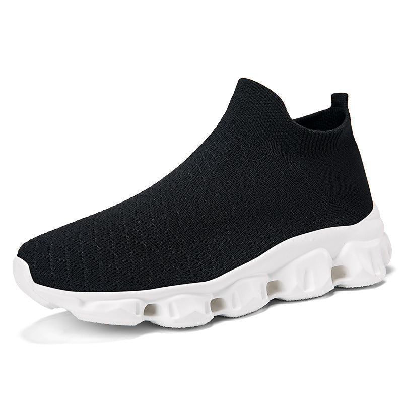 Damen Freizeitschuhe Elastisches Strickoberteil
