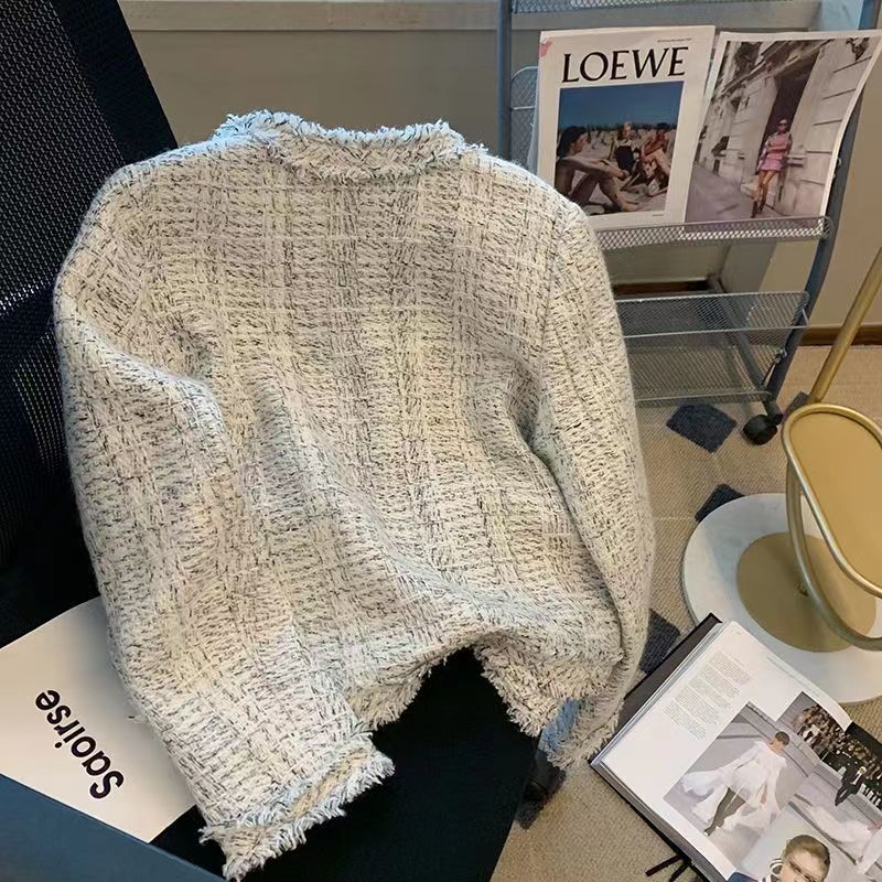 Damen Tweedjacke Norvielle mit Goldknöpfen
