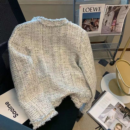 Damen Tweedjacke Norvielle mit Goldknöpfen