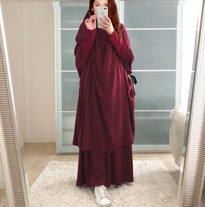 Damen Langarmkaftan Elegant Weit Norvielle
