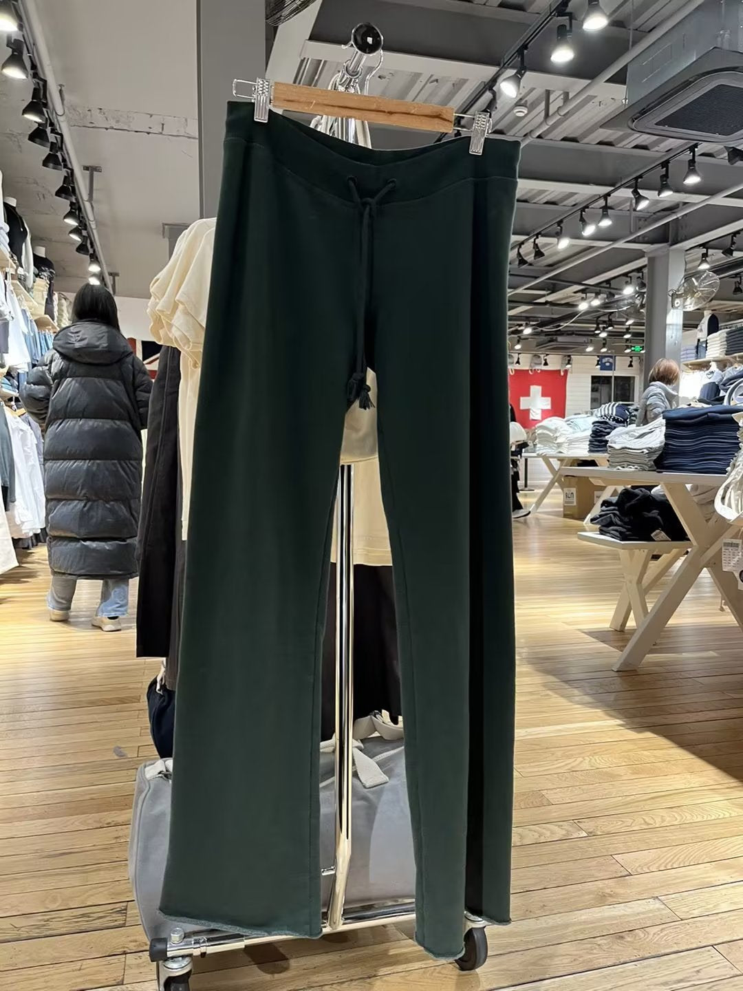 Damen Loungehose Verstellbarer Bund Bequem