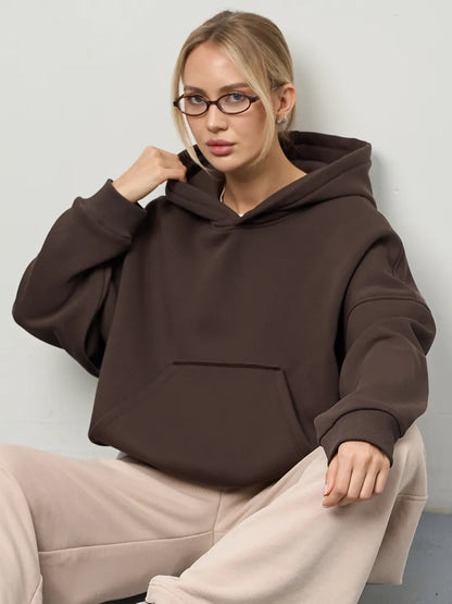 Damen Oversize Hoodie Weich Norvielle