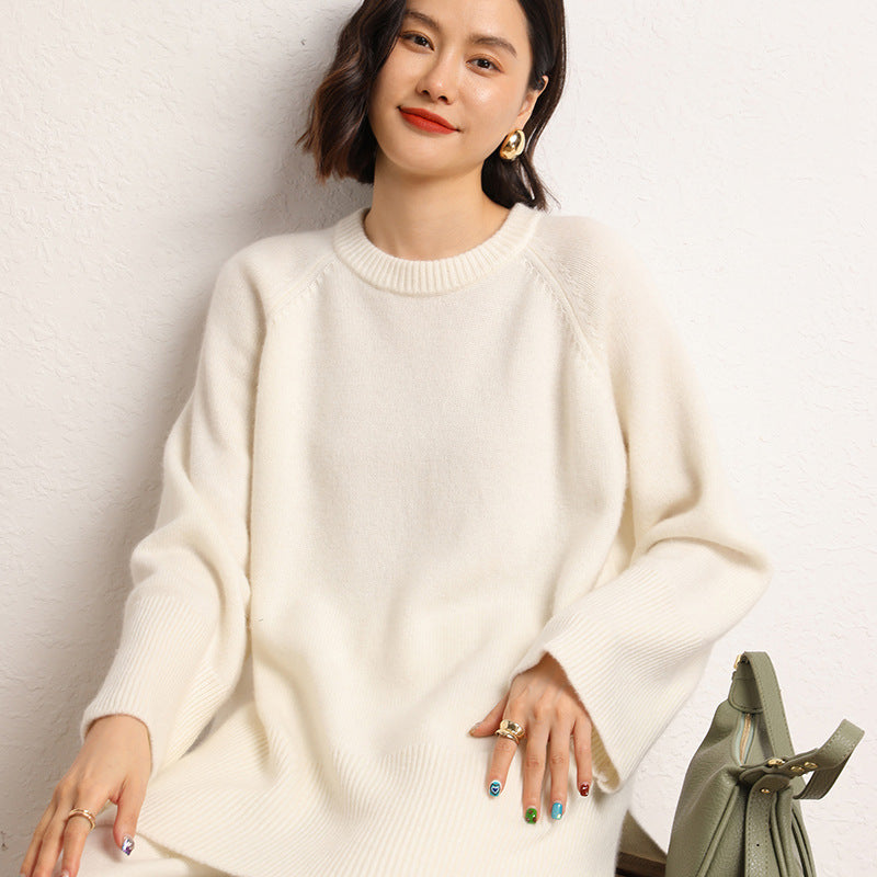 Damen Oversized Pullover Norvielle Modern