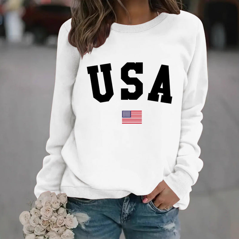 Damen Sweatshirt Modernes Statement Gemütlich Norvielle