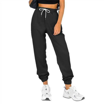 Damen Jogginghose Relaxed Fit Elastischer Bund Bequem