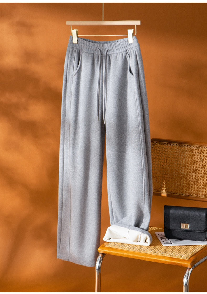 Damen Loungehose Weite Bequem Norvielle