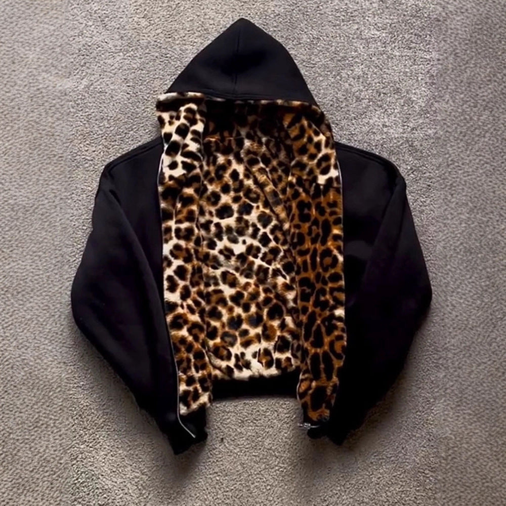 Damen Kapuzenjacke Samt Norvielle