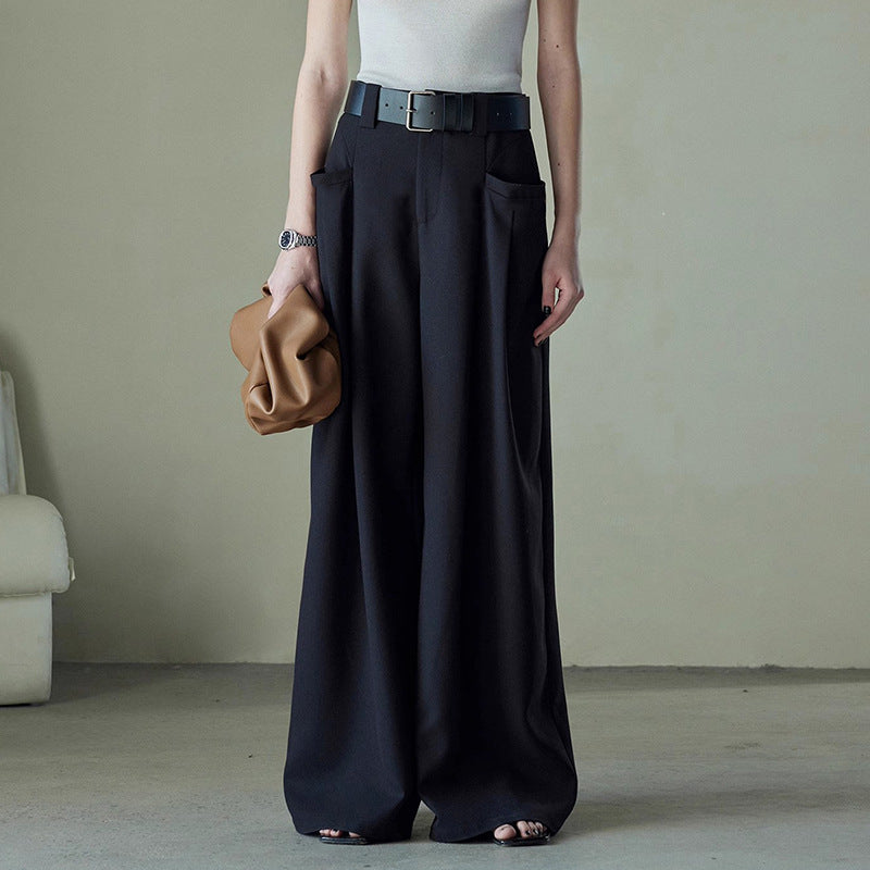 Damen Palazzo-Hose Weit Geschnitten Elegant Norvielle