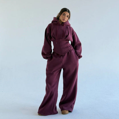 Damen Oversized Hoodie Norvielle Weich