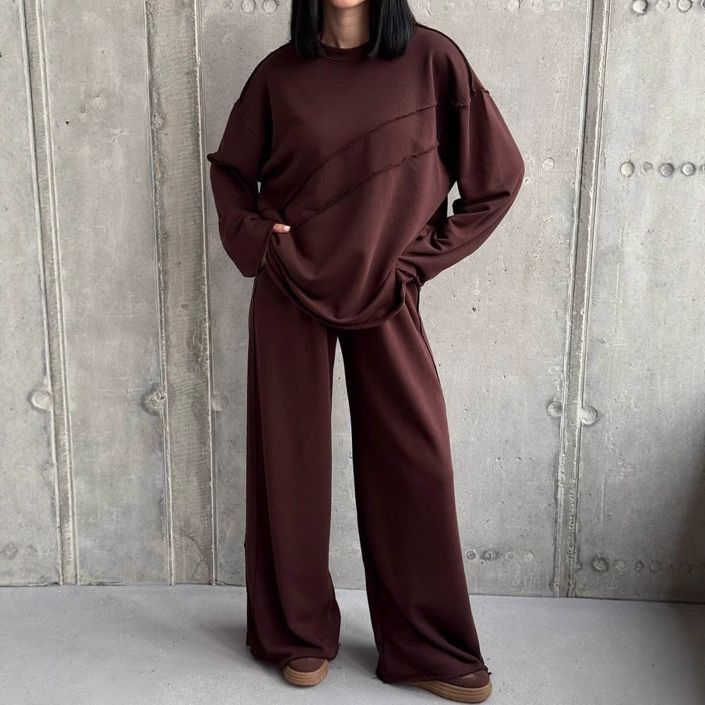 Damen Lounge-Anzug Weites Design Bequem Norvielle