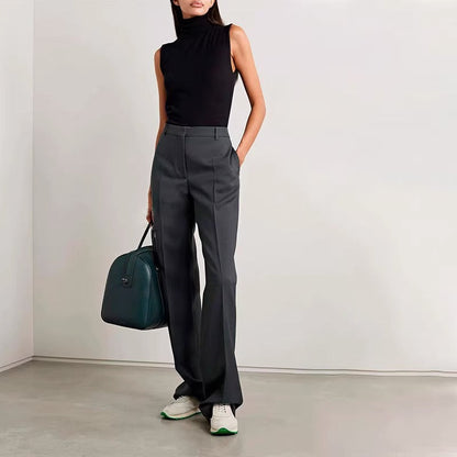 Damen Hochbundhose Weites Bein Norvielle - Norvielle