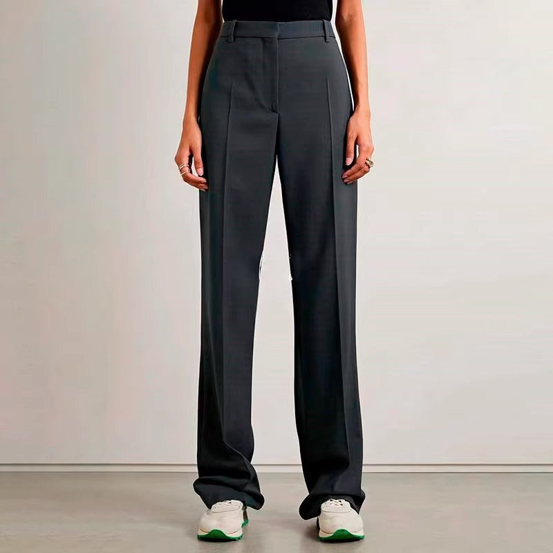 Damen Hochbundhose Weites Bein Norvielle