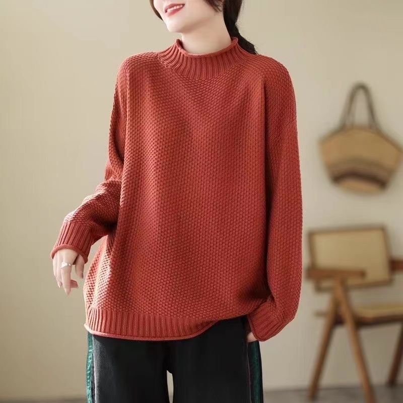 Damen Grobstrick Pullover