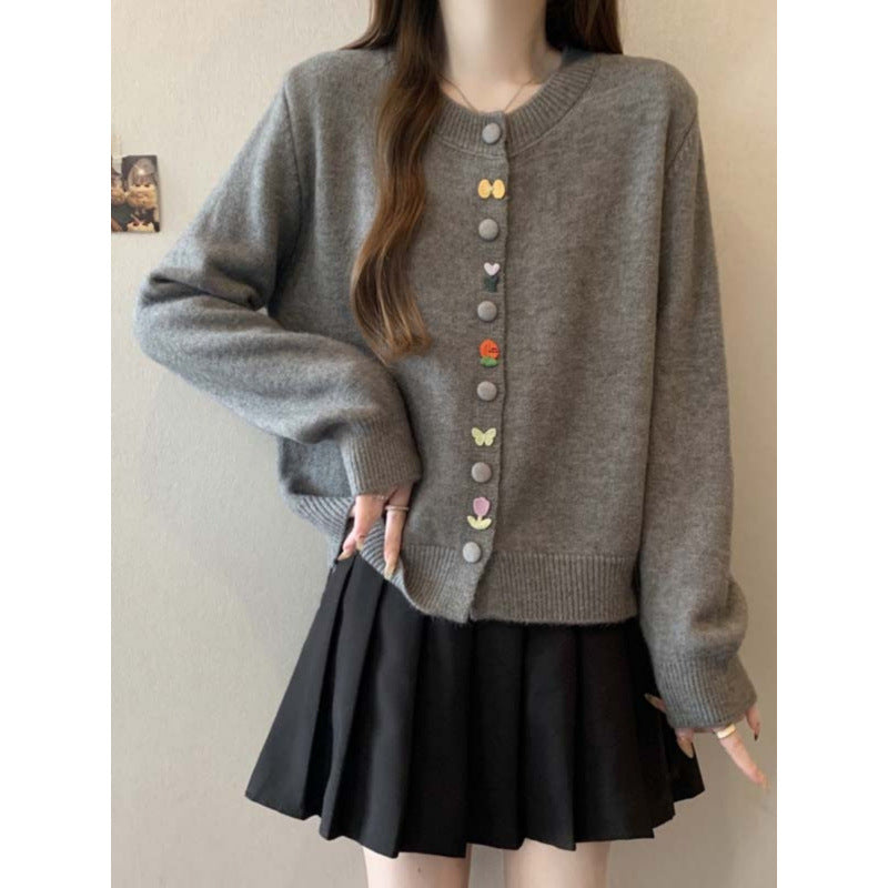 Damen Strickjacke Kuschelig Bunt Norvielle - Norvielle